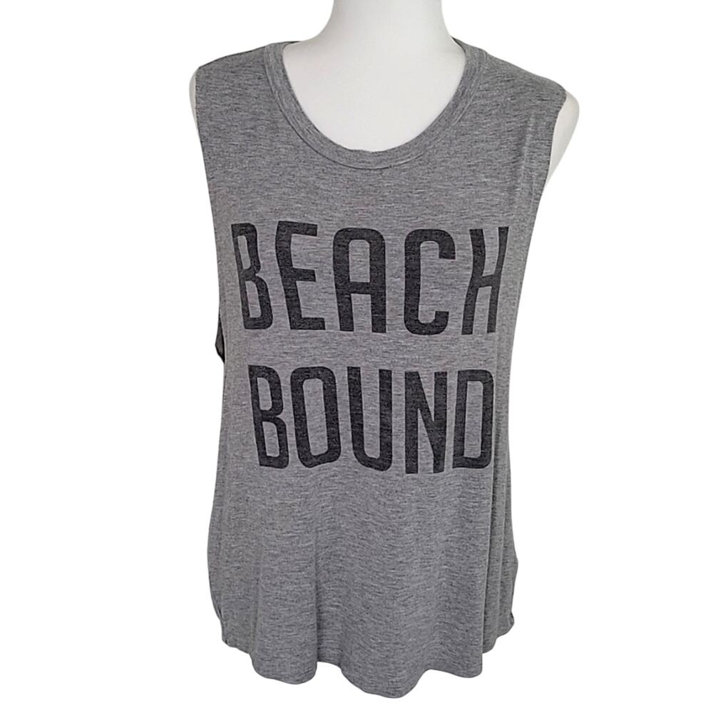 Rock Rose Couture Los Angeles Womens Beach Bound Workout Tank Top Size M